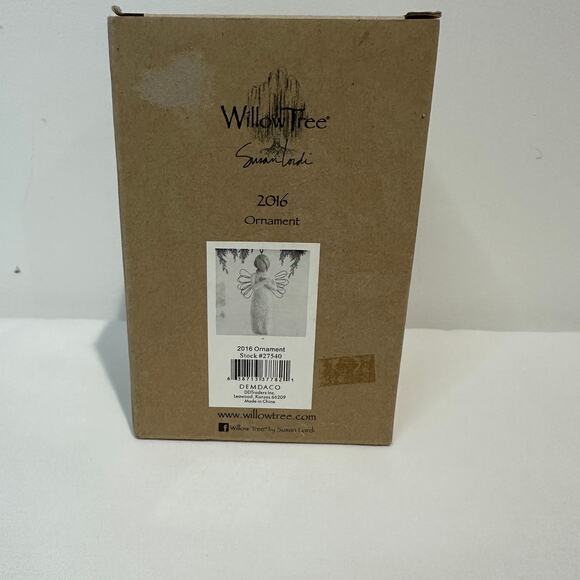 NEW Willow Tree Ornament 2016 "Happy Day Happy Year" + Tag & Original Box #27561 - Picture 5 of 5